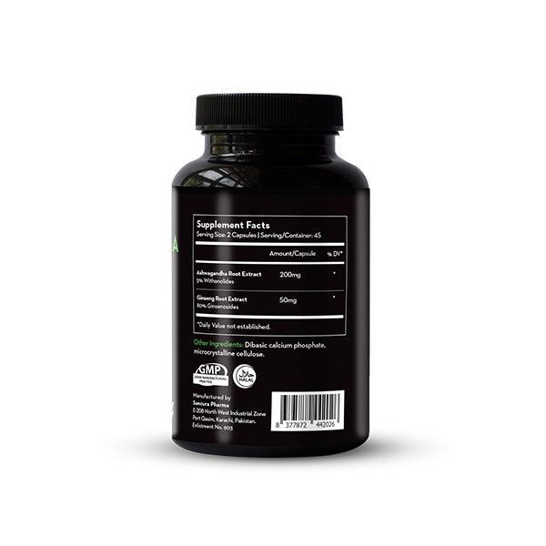 Versus Ashwagandha & Ginseng 90ct - Vitamins House