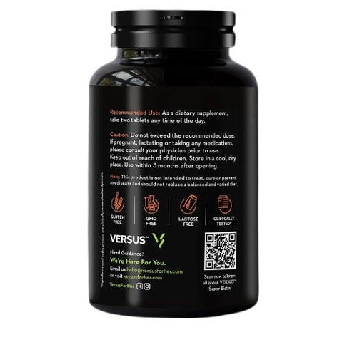 Versus Super Biotin 60ct - Vitamins House