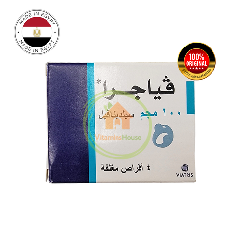 Viagra 100mg 4's (Egypt) - Vitamins House