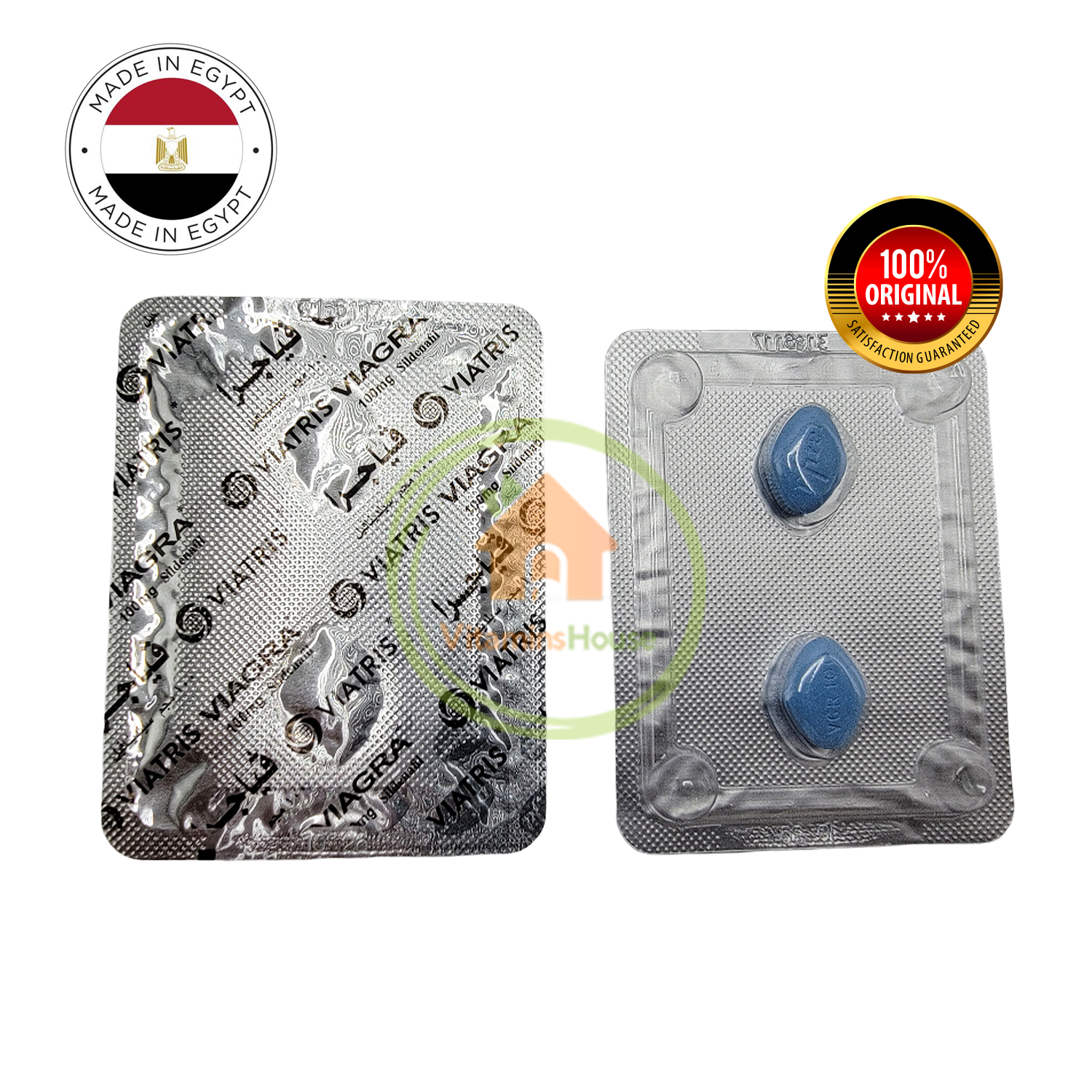 Viagra 100mg 4's (Egypt) - Vitamins House