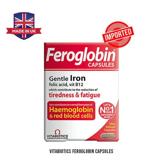 Vitabiotics Feroglobin 30ct in Pakistan