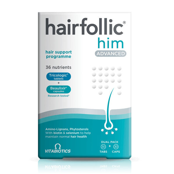 Vitabiotics Hairfollic Him Advanced in Pakistan