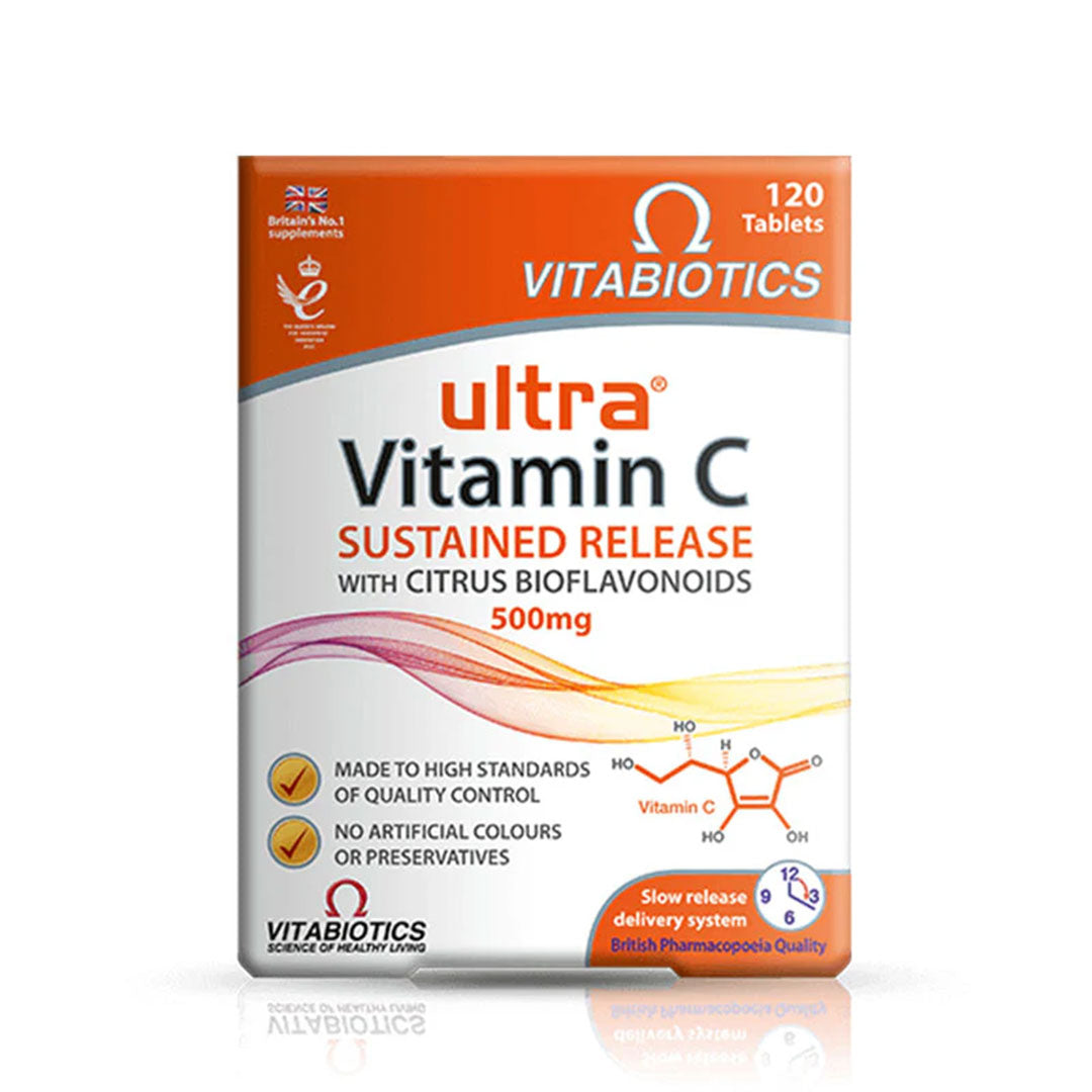 Vitabiotics Ultra Vitamin C 500mg 60ct