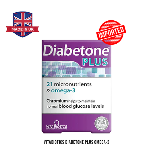 Vitabiotics Diabetone Plus Omega-3 - Vitamins House