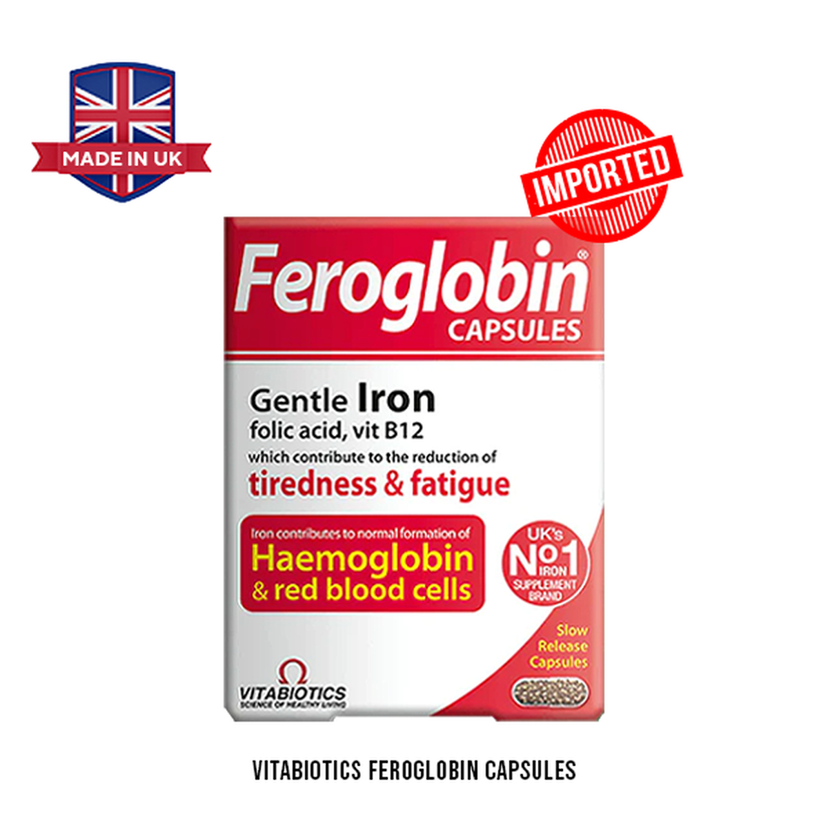 Vitabiotics Feroglobin - Vitamins House