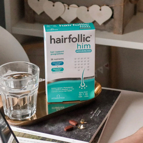 Vitabiotics Hairfollic Him Advanced - Vitamins House