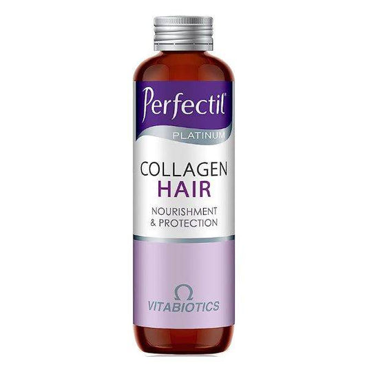 Vitabiotics Perfectil Platinum Collagen Hair - 10 Advanced Beauty Drinks - Vitamins House