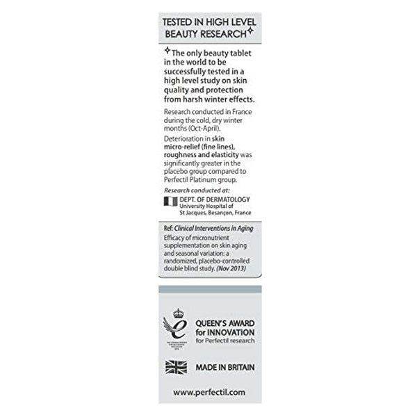 Vitabiotics Perfectil Platinum Skin Radiance 60 Tablets - Vitamins House