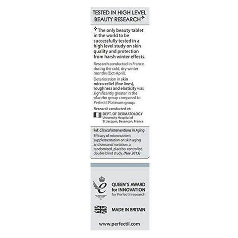 Vitabiotics Perfectil Platinum Skin Radiance 60 Tablets - Vitamins House