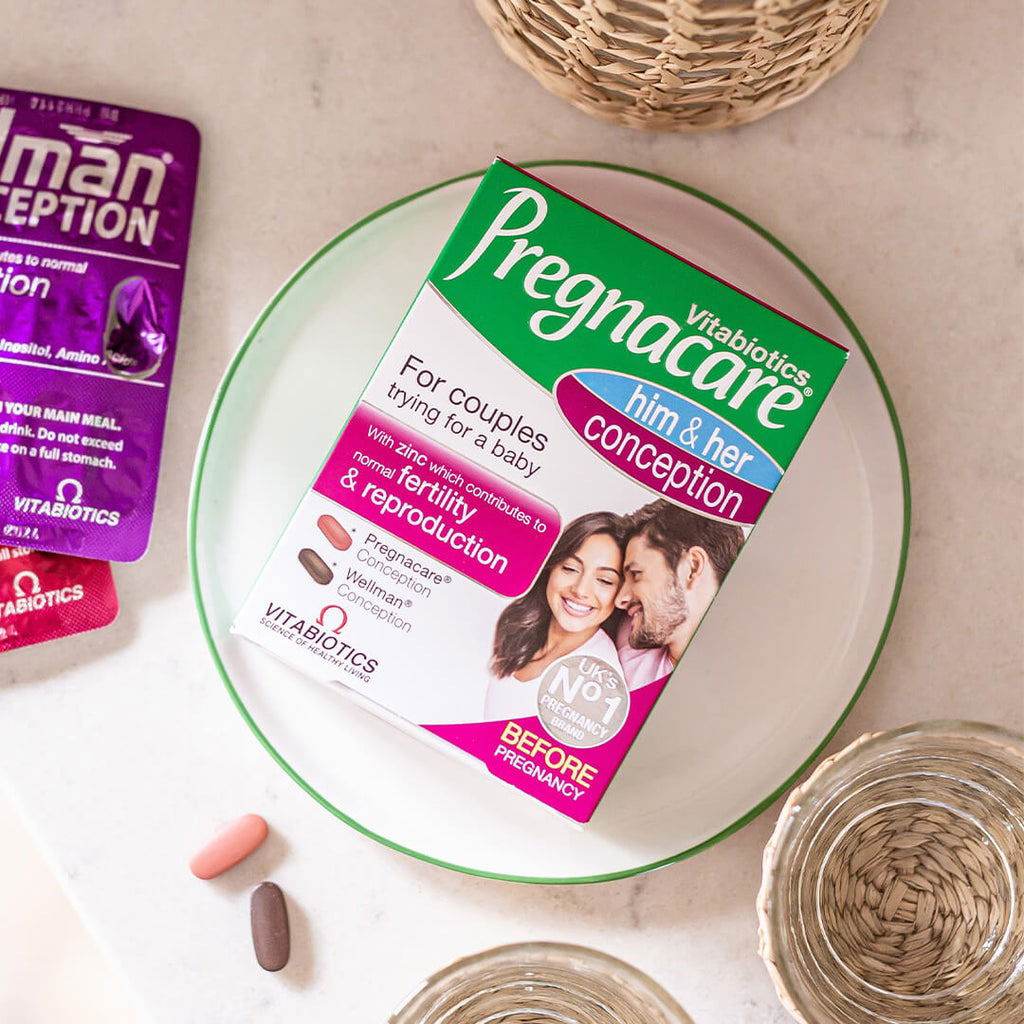 Vitabiotics Pregnacare Him & Her Conception - Vitamins House