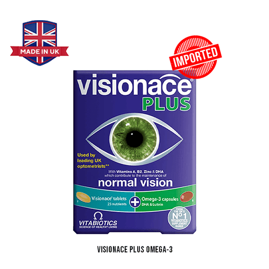 Vitabiotics Visionace Plus Omega-3 - Vitamins House