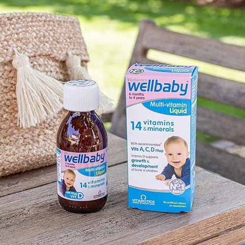 Vitabiotics Wellbaby Multi-vitamin Liquid - Vitamins House