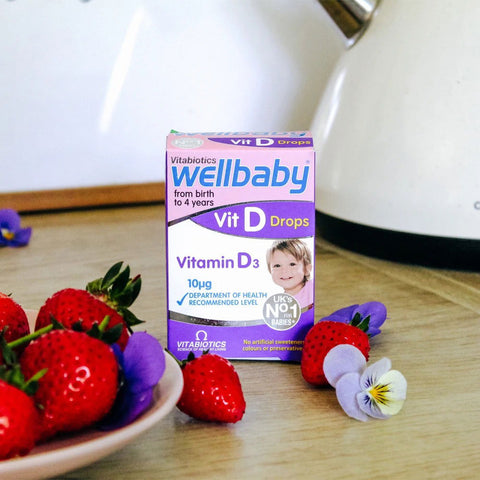 Vitabiotics Wellbaby Vitamin D Drops - Vitamins House