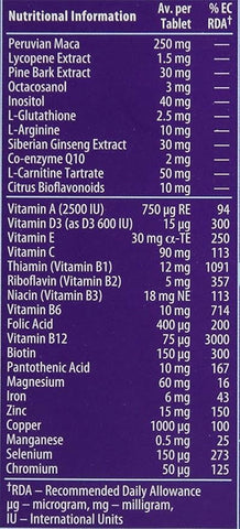 Vitabiotics Wellman Conception (30 Tab) - Vitamins House