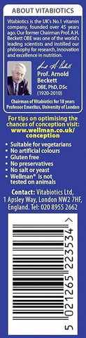 Vitabiotics Wellman Conception (30 Tab) - Vitamins House