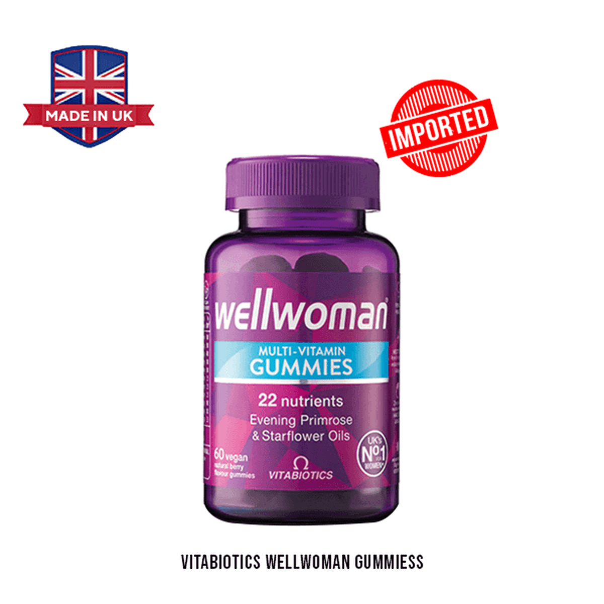 Vitabiotics Wellwoman Gummies - Vitamins House