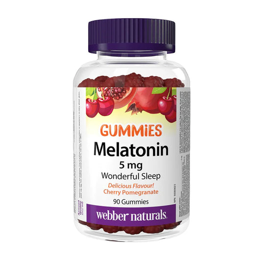 Webber Naturals Melatonin Gummies 5mg, 90 Ct in Pakistan