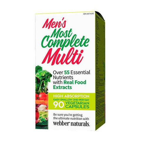 Webber Naturals Men's Most Complete Multi - Vitamins House