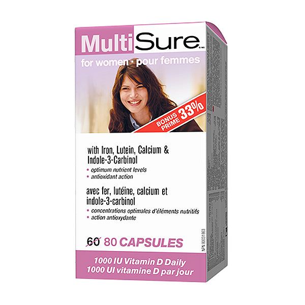 Webber Naturals MultiSure for Women - Vitamins House