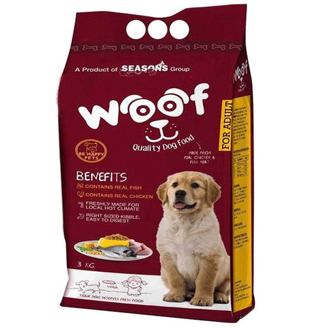 Woof Adult Dog Food - Be Happy Pets - Vitamins House
