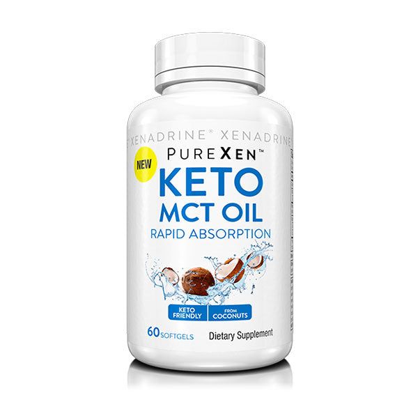 XENADRINE - PureXEN - KETO MCT OIL 60softgel - Vitamins House