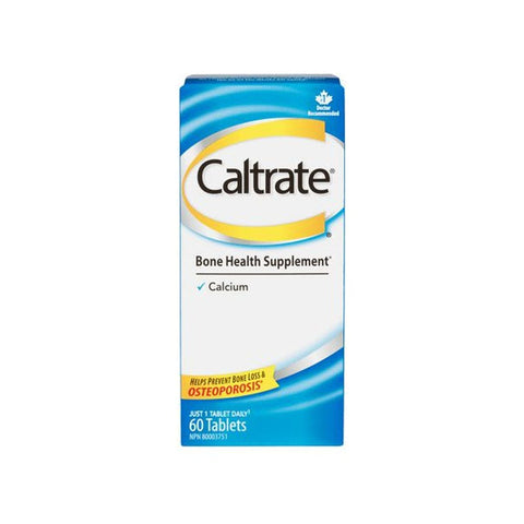 Caltrate Bone Health Supplement Calcium 60 CT