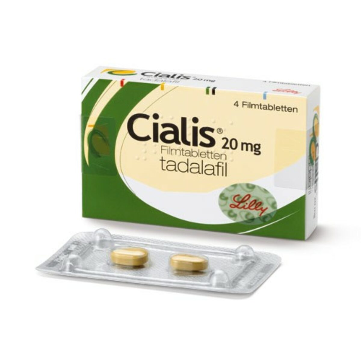 Cialis 20mg - 4 Tablets Imported
