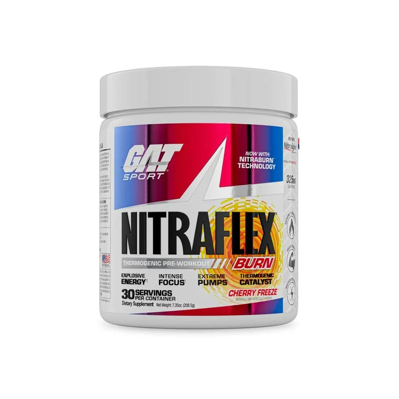 GAT Sport Nitraflex Burn Preworkout 30 Servings