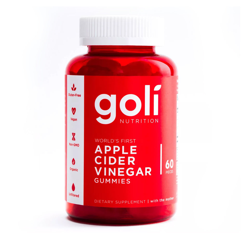 Goli Apple Cider Vinegar Gummies, 60 Ct
