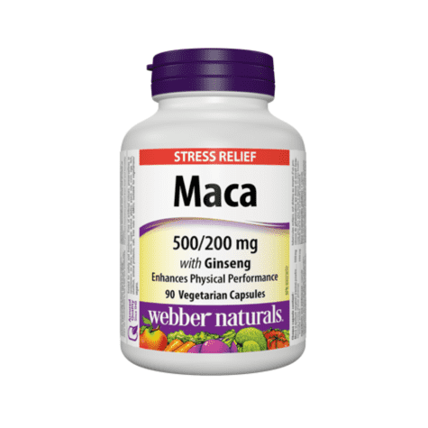 Webber Naturals Maca with Ginseng 90 CT