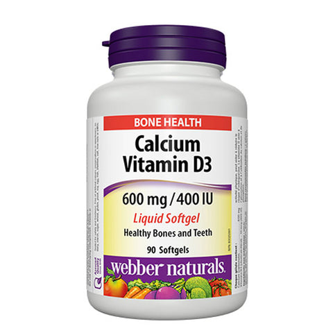 Webber Naturals Calcium with Vitamin D3