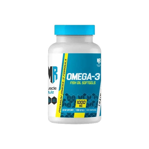 Muscle Rulz Omega-3 Fish Oil 100 Softgels