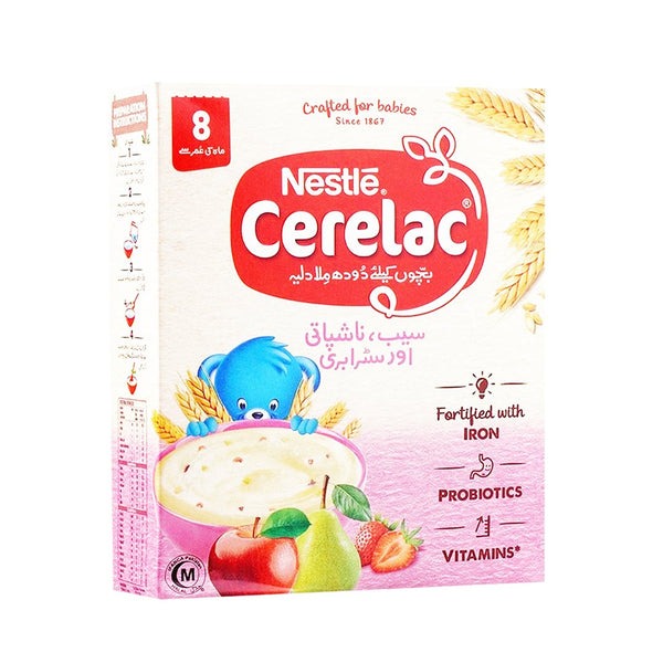 Nestle Cerelac Apple Pear and Strawberry, 175g