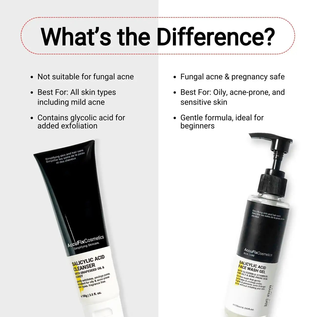 AccuFixCosmetics Salicylic Acid Cleanser in Pakistan